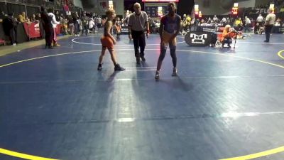 110 lbs Quarterfinal - Amanee Ranson, Erie vs Liam Tucker, Mifflinburg