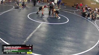 63 lbs Champ. Round 1 - Orlando Villapudua, Wright Wrestling Academy vs Marcus Marquez, Delano Diablos