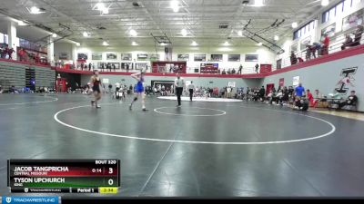 125 lbs Cons. Round 2 - Tyson Upchurch, King vs Jacob Tangpricha, Central Missouri