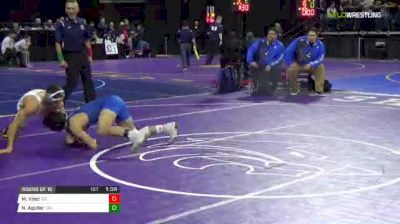 120 lbs Round of 16 - Matt Vinci, Cathedral Catholic (SD) vs Nic Aguilar, Gilroy (CC)