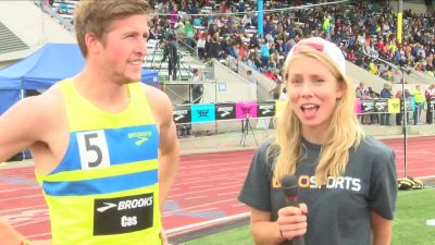 Cas Loxsom after his 600m victory