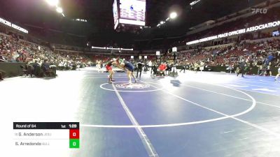 190 lbs Round Of 64 - Grant Anderson, Jesuit vs Simon Arredondo, Bullard