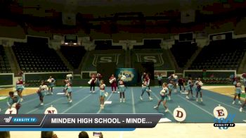 Minden High School - Minden High School Varsity Cheerleading [2022 Game Day Medium Varsity Coed Day 1] 2022 UCA Louisiana Regional