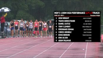 Men's 1500m, Heat 2