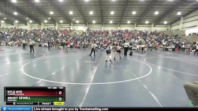 160 lbs Champ. Round 2 - Brody Sewell, Fremont vs Kyle Nye, Corner Canyon