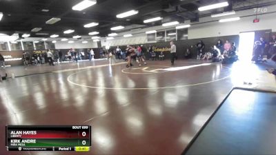 150 lbs Cons. Round 3 - Alan Hayes, Liberty vs Kirk Andre, Mira Mesa