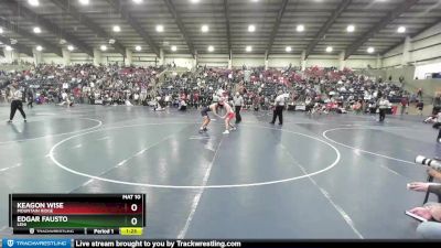 135 lbs Cons. Round 3 - Keagon Wise, Mountain Ridge vs Edgar Fausto, Lehi