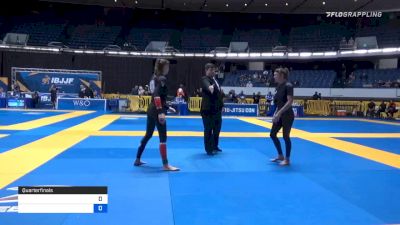 HANNAH KATHARINA RAUCH vs AMANDA LOEWEN 2019 World IBJJF Jiu-Jitsu No-Gi Championship