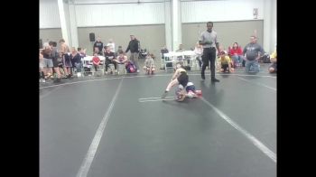 48 lbs Round 3 (3 Team) - Easton Wilson, 84 Athletes vs Kolton Smith, Florida Scorpions