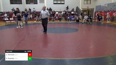 106 lbs Consi Of 8 #1 - JP Termulo, Bishop Lynch vs Eli Pawlish, St. Francis