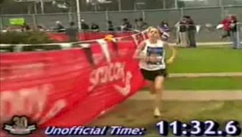 Girls Footlocker 5k Finish