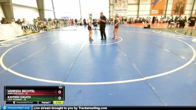 122 lbs Rd#11- 3:00pm Saturday - Vanessa Bechtel, Maryland Gold vs Kayden Dauch, Lady Rangers