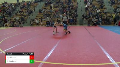 80 lbs Round 3 - Jordan Feit, Feit Club Wrestling vs Carson Davis, Pinnacle Wrestling Club