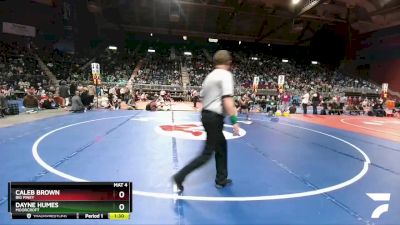 2A-106 lbs Semifinal - Dayne Humes, Moorcroft vs Caleb Brown, Big Piney