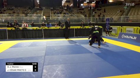 Dominic J. Manno vs JEAN CÉSAR PRIETO SANTANA 2024 Pan Jiu Jitsu IBJJF Championship