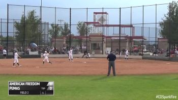 American Freedom vs. So Cal Pumas, 7-2-16 - TCS Fireworks Sparkler