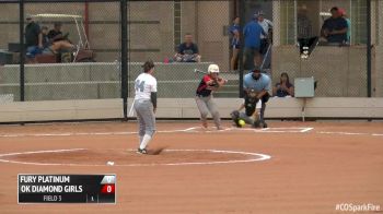 Fury Platinum vs. OK Diamond Girls, 7-2-16 - TCS Fireworks Sparkler