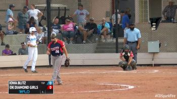 Iowa Blitz vs. OK Diamond Girls, 7-2-16 - TCS Fireworks Sparkler