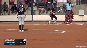 Oklahoma Gametime Stars vs. Texas Rapid Fire, 7-3-16 - TCS Fireworks Sparkler