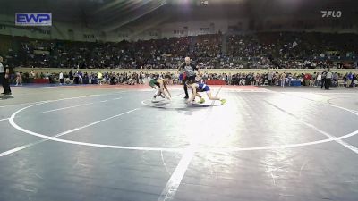 94 lbs Round Of 32 - Jackson Ward, Berryhill Wrestling Club vs Preston Sechrist, Norman JH