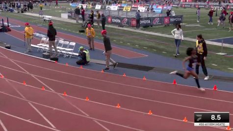 High School Girls' 4x100m Relay Event 108, Prelims 13