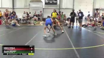 120 lbs Round 2 (6 Team) - Drew Fifield, Team Gotcha Red vs Elijah Broady, Indiana Outlaws