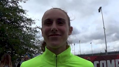 Alexa Efraimson after making the 1500 final