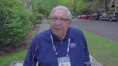 NJNY coach Frank Gagliano before the last day of his last Trials