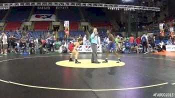 100 Quarterfinal Peter Ogunsanya (Illinois) vs. Kyle Biscoglia (Iowa)