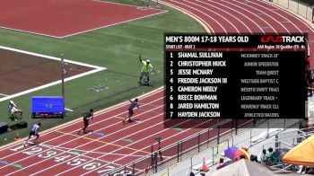 Boy's 800m, Heat 2 - Age 17 - 18