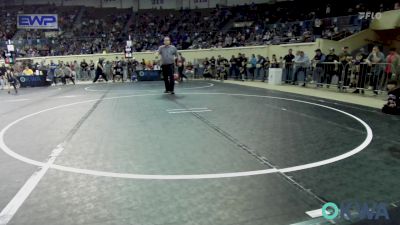 55 lbs Round Of 16 - Bronson Stephens, Tuttle Wrestling vs Sawyer Simpson, Salina Wrestling Club