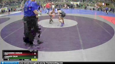 102 lbs Semifinal - Alejandro Vargas, COWA vs Connor Crum, SWWWC