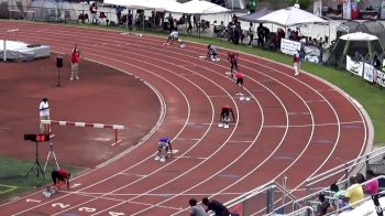 Boy's 400m Hurdles, Final 3 - Age 17 - 18