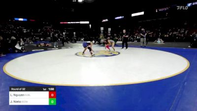 130 lbs Round Of 32 - Lana Nguyen, Dublin vs Jazrine Nieto, Redwood (CS)