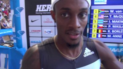 Tony McQuay runs sub 45 sec focused on bringing gold home for Team USA's 4x4