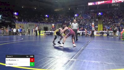 95 lbs Consy 3 - Bo Blystone, Indiana vs Carter Baker, Burgettstown