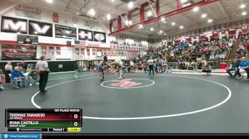 285 lbs 1st Place Match - Ryan Castillo, Bishop Amat vs Thomas Tarascio, JW North