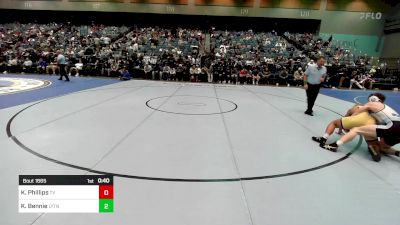 175 lbs Consi Of 4 - Kameron Phillips, Temecula Valley vs Kaden Bennie, Layton