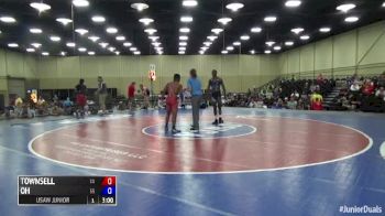 132 lbs Final - Gabe Townsell, IL vs Tariq Wilson, OH