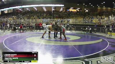 2A 285 lbs Cons. Round 2 - Triston White, Cypress Lake vs J`Shon Scott, Tampa Bay Tech