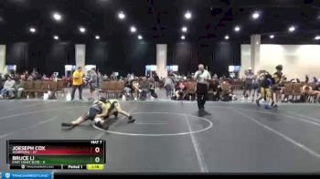 115 lbs Round 3 (6 Team) - Joeseph Cox, Scorpions vs Bruce Li, East Coast Elite