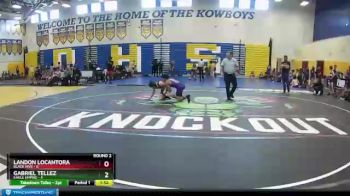 113 lbs Round 2 (8 Team) - Gabriel Tellez, Eagle Empire vs Landon Locantora, Black Hive