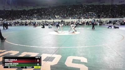 6A-106 lbs Quarterfinal - Eric Casula, Westmoore vs Hunter Knox, Broken Arrow Hs