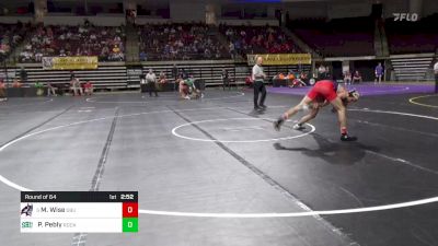 157 lbs Round Of 64 - Max Wise, Stony Brook vs Paul Pebly, Slippery Rock