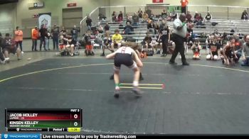 85 lbs Round 2 (4 Team) - Kinsen Kelley, Hudson Orange vs Jacob Holley, Lapeer