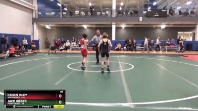 85 lbs Round 5 (6 Team) - Jack Hieber, Perrysburg vs Caden Riley, Wadsworth