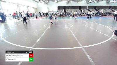 110-M2 lbs Semifinal - Massimo DeCristofaro, Orchard Lane Wrestling Club vs Phoenix Harris, Pinelands Wrestling Club