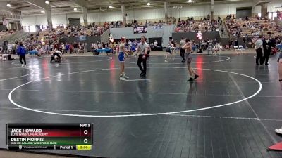 95 lbs Quarterfinal - Destin Morris, Higher Calling Wrestling Club vs Jack Howard, Elite Wrestling Academy