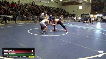 285 lbs 3rd Place Match - Saul De Leon, Alta Loma vs Seth Fogle, Centennial Corona