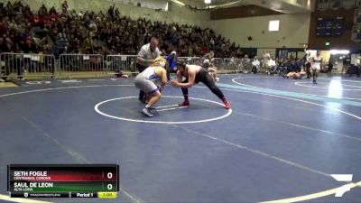 285 lbs 3rd Place Match - Saul De Leon, Alta Loma vs Seth Fogle, Centennial Corona